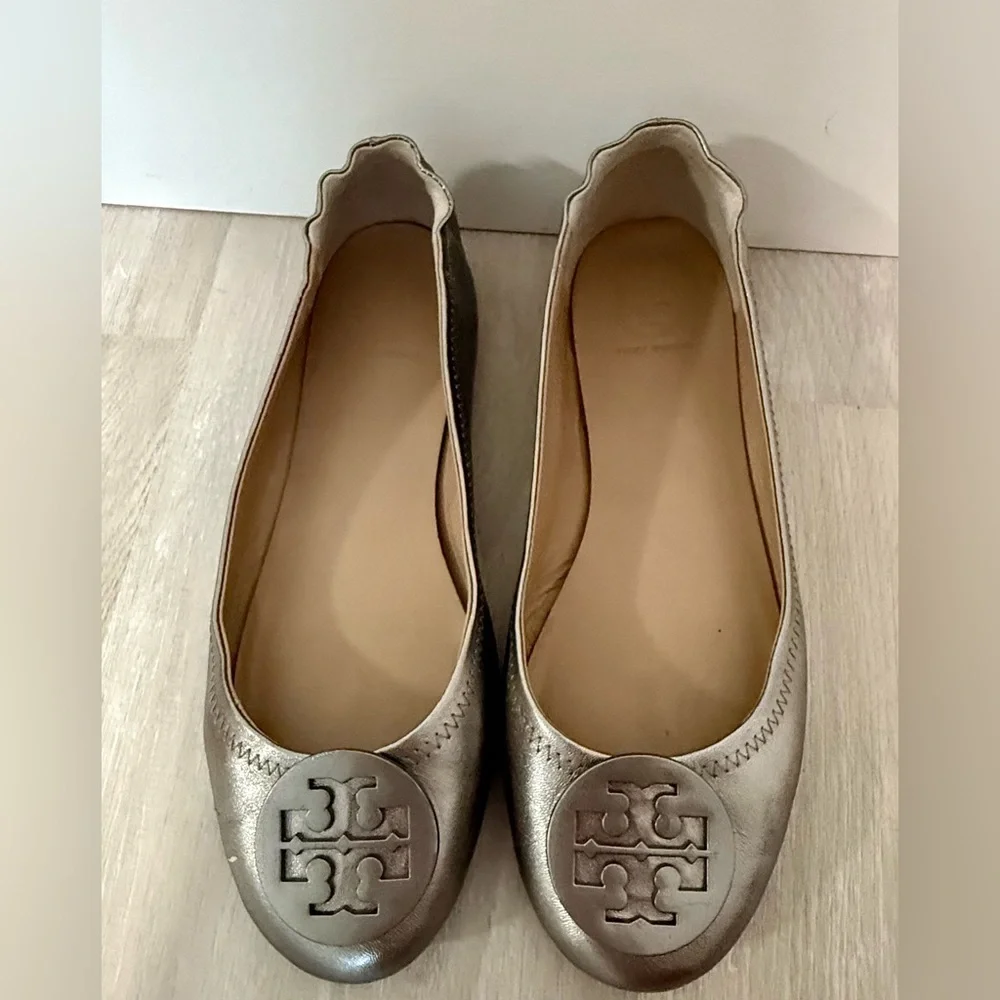 Minnie Travel Ballet, Gunmetal Sz 8